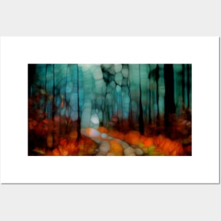 Autumn woods Posters and Art